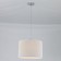 Suspended lamp 1x60W E27, size 36x36x136 cm