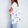 Bag Schoper "POPS" 35x0.5x40 cm, Department without lightning, without lining, white
