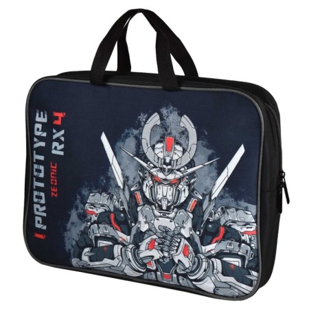 Folder with handles Textile A4, 345 x 260 x 70 mm, Phoenix "Robots"