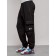 Sports male trousers, size 56, black color