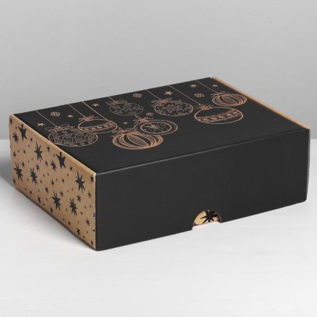 Folding box "Happy New Year", 30.7 x 22 x 9.5 cm, New Year-1