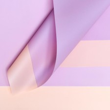Matte film, 58*58 cm, powder+lilac