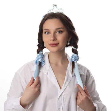 Supply for curling “Magic Locon”, 4 objects: curlers, elastic bands, crab, clamps, color mix-4