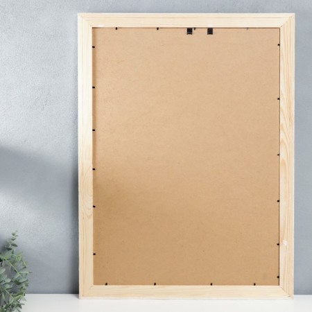 Photo frame Liza 50x70 cm white (plastic screen)-2