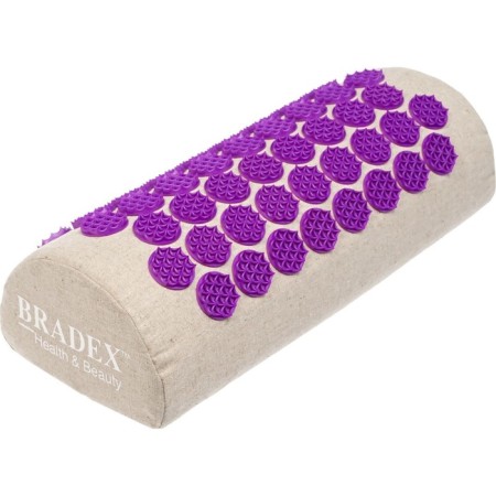 Acupuncture Bradex "Nirvana", beige, purple spikes, premium series-1