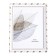 Photo frame plastic 15x20 cm "White with Kant" 23x18x1.4 cm