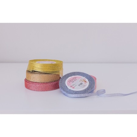 Brocade tape, 6 mm, 23 ± 1 m, purple color-2