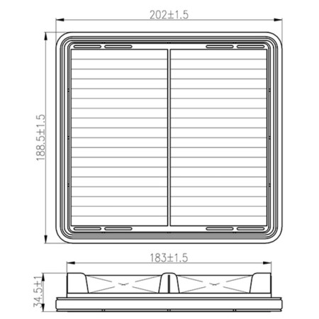 Air filter Totachi TA-1751-1