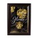 Key "Home Black Black-gold" wenge 15x21 cm