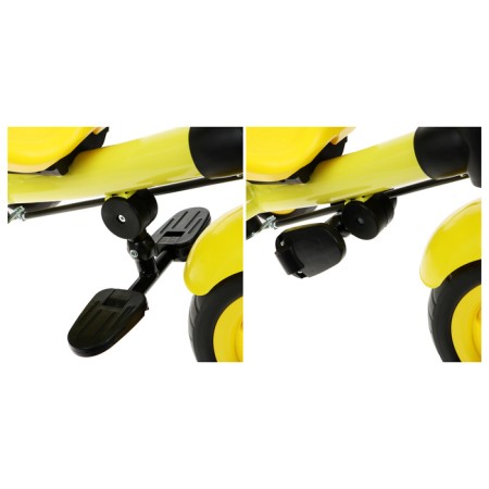 Three -wheeled bicycle Vivat 3, yellow color-4