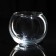 VAZA-Sub-Great "Classic" with a white candle, 12 × 10 cm, 9 hours, ball, glass