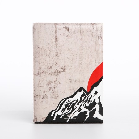 Passport cover, gray color-2