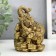 NECK Polystone for bronze "Elephant with an elephant - trunks up, on coins" 10x7.2x6.8 cm