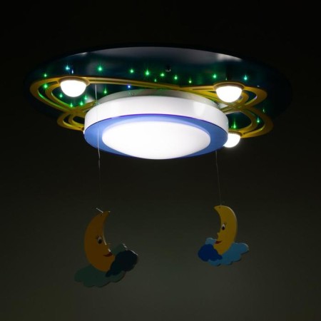 Causte "Month" 5XLED 38W 4000k 50x50x8 cm Bayerlux-2
