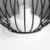 A jug “jug” LED 1W from batteries 3AA Black 14.5x14.5x24.5 cm Risalux