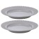 Set of plates Tkano Edge, 26 cm, 2 pcs, dark gray color