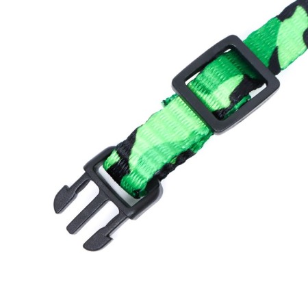Roger "Militari" with a bell, Kapron, 30 x 1 cm, green-4