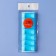 Tabertelet "Week", German letters, 7 sections, 13.5 × 5 × 1.8 cm, blue/white color
