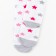 Pantyhose baby kaftan "Stars" 104-110 cm, white color