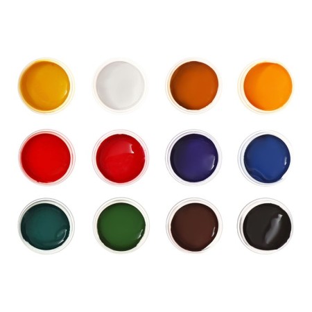 Gouache 12 -ZV*15ml beam "Anime" (lilac)-2