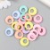 Decor for creativity plastic "Ring of the wrong shape" set 25 grams 0.6x1.8x1.8 cm