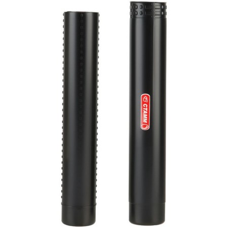 Telescopic tube A2, small, diameter 60 mm, length 400-700 mm, black-1