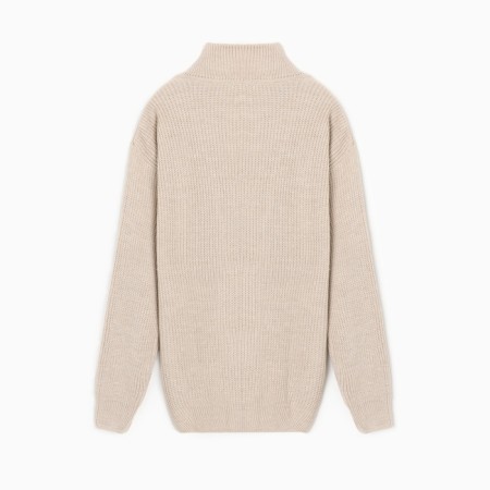 Jumper female minku: casual collection beige color, rn 50-9
