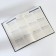 Deliciper of Leduced A5, 160 liters. Solid cover. Leatherette. Blue. Cream block