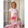 Apron Ethel "Pink Flamingo" 60x65 cm, 100% cotton, sarzha 190 g/m2