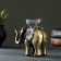 Climb "Elephant", gold 13x19 cm, for a candle d = 4 cm
