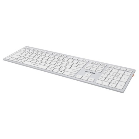 Keyboard A4Tech FSTYLER FBX50C white USB wireless BT/Radio Slim Multimedia (FBX50C WH 103388-6