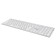 Keyboard A4Tech FSTYLER FBX50C white USB wireless BT/Radio Slim Multimedia (FBX50C WH 103388