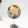 Summary Metal for 1 candle "Gray marble" 45.5x8.5x8.5 cm