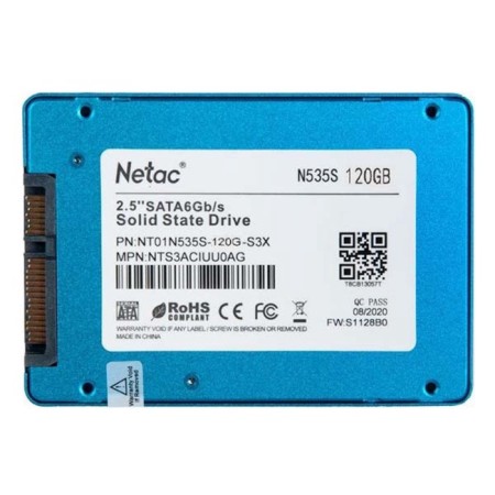 SSD NETAC 2.5 "N535S 120 GB SATA III NT01N535S-120G-S3X-7