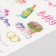 Stick Paper "Festive attributes" set of 6 sheets 18.6x10 cm