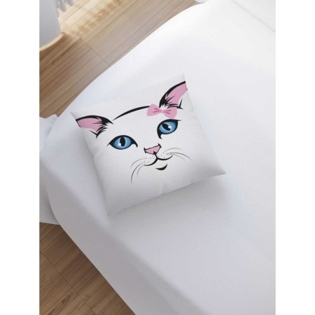 Pillowess decorative "Cute cat", on a zipper, size 45x45 cm-1