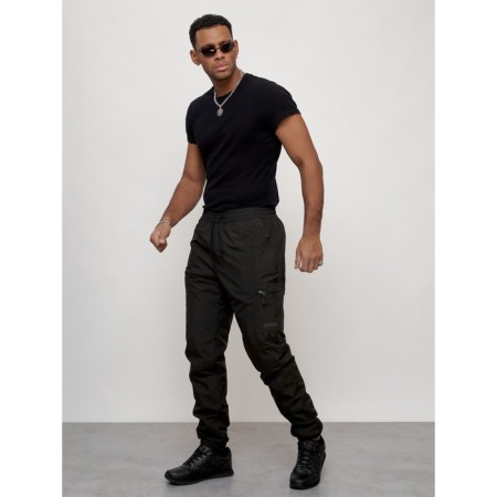 Sports male winter, size 56, dark gray color-1