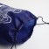 Bag for shoes on the lace, blue color