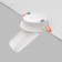 Technical C048CL-U-1W, 1xGU10, 10W, 5.2x5.2x12.3 cm, white color