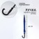 Umbrella - semi -automatic cane, "plain", 8 knitting needles, r = 52 cm, blue color