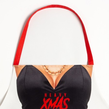 Apron "Ethel" XMAS GILL 60x70cm, 100% HL, sarzha 190 g/m2-1