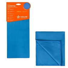 Microfiber napkin Bilateral blue 35*40 cm Airline AB-A-01