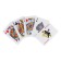 Plastic playing cards "777", 54 pcs, 30 μm, blue with white
