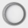 The form for baking the share "Jacqueline. Corrugated circle ”, 24 × 5 cm, removable bottom, anti -stick coating, black color