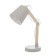 Bend table lamp E14 40W gray 22x14x42cm Risalux
