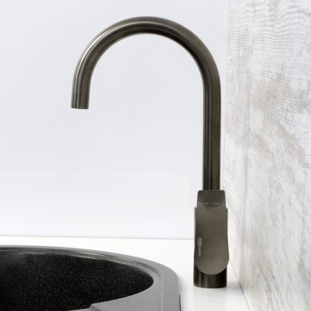 Kitchen mixer Wasserkraft Wiese 8407, single -leaf, pour 173 mm, weapons steel-1