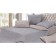 Bed linen euro "Rikamo", size 220x240 cm, 200x220 cm, 70x70 cm - 2pcs, 50x70 - 2 pcs