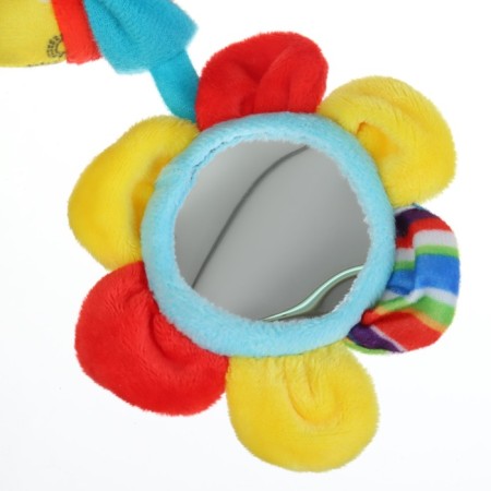 Stretching - spiral with toys arc on a stroller / crib for babies 0+ "Girafics", crush me-18