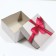 Confectionery packaging, box, "pink bow", 30 x 30 x 15 cm, 2 kg