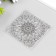 Stamp for creativity Silicon "Geometric Flower" 10x10 cm